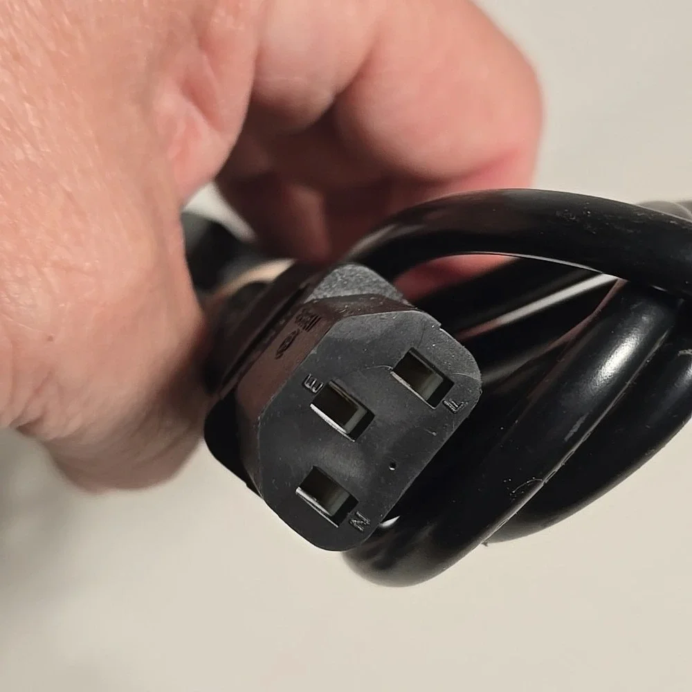 Lot of 7 - 3 Prong Power Cables Assorted‎ Length PC, Computer Printer Power Cord